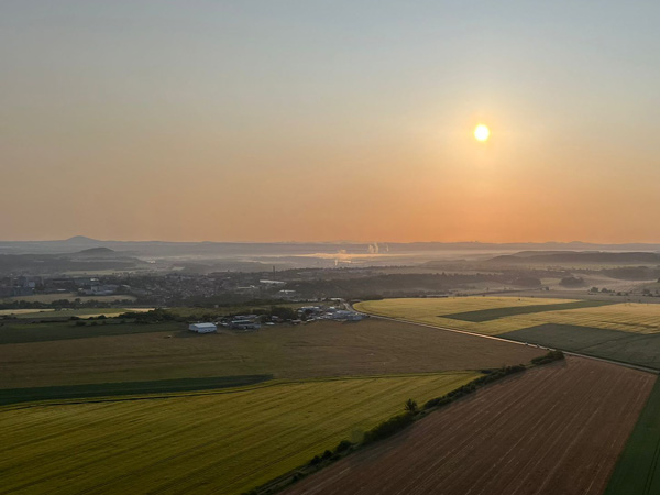 Z letiště v Roudnici nad Labem